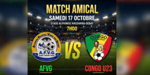 Les Diables Rouges U23 défient l&rsquo;AFVG en amical ce samedi au Stade Massamba-Débat
